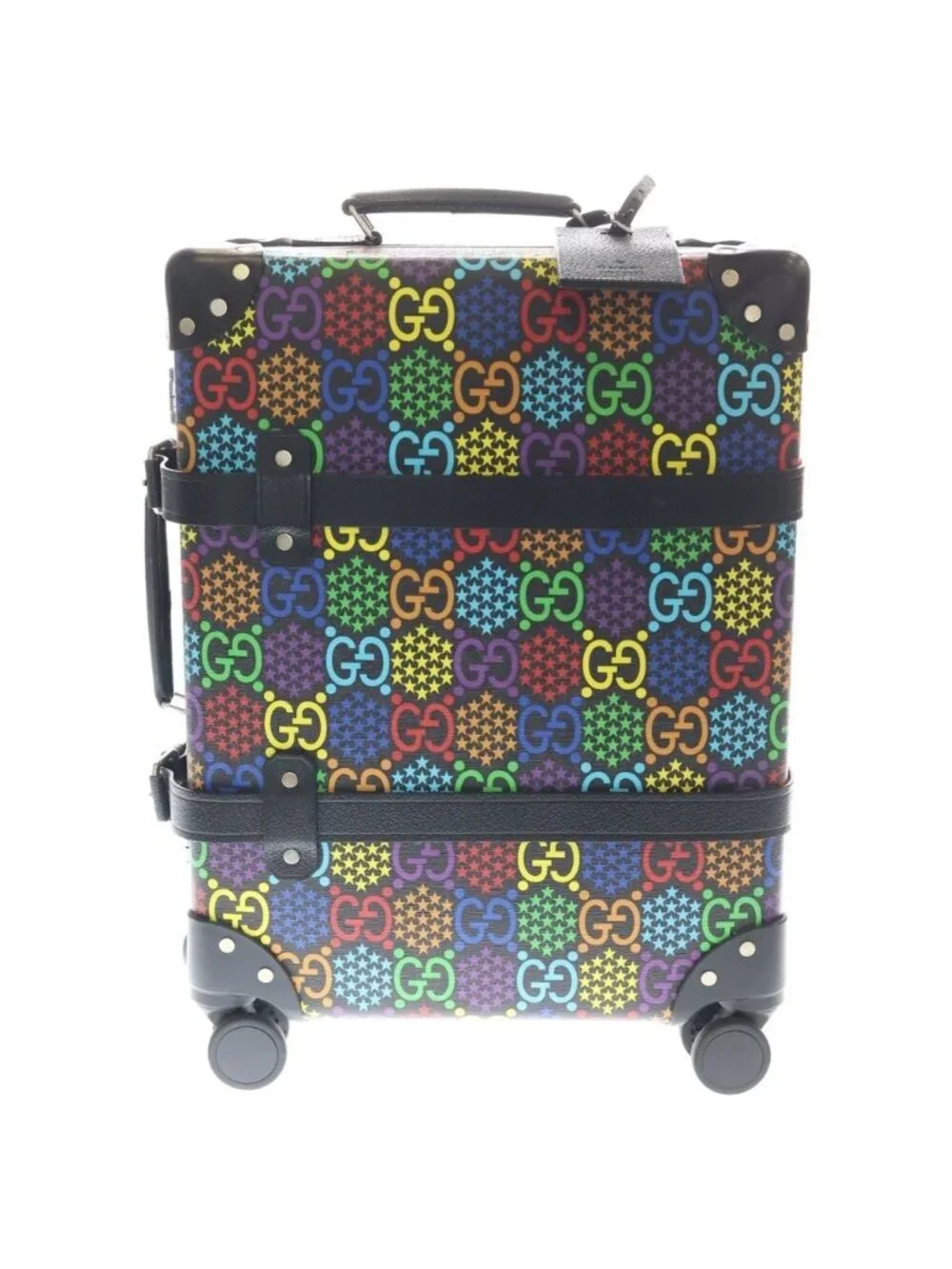 Gucci GG Psychedelic Trolley Case Travel Bag Multicolor